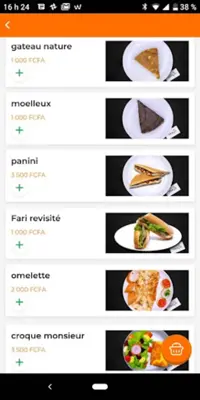 FIKASO - Livraison de Repas et de Courses android App screenshot 0