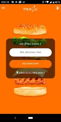 FIKASO - Livraison de Repas et de Courses android App screenshot 2